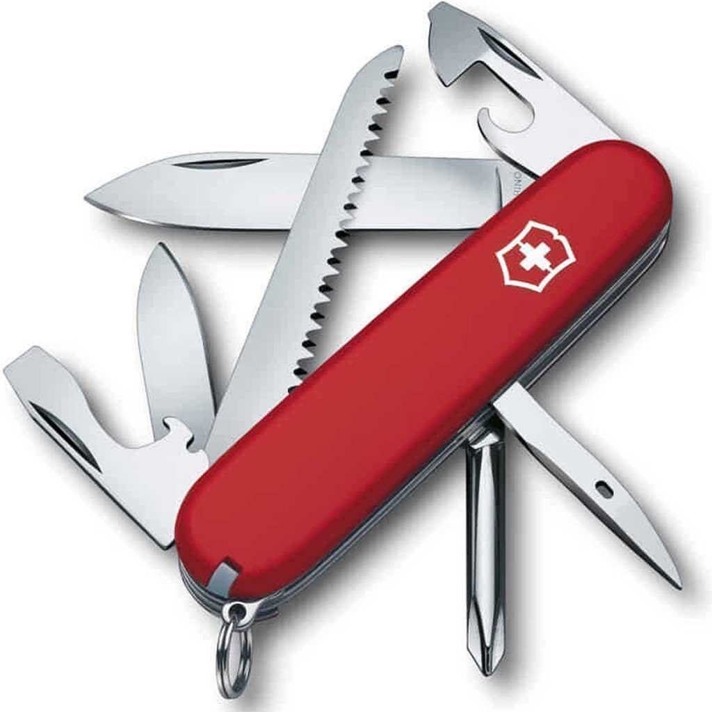 Victorinox 1.4613 Hiker 13 Fonksiyon İsviçre Çakısı - Kırmızı