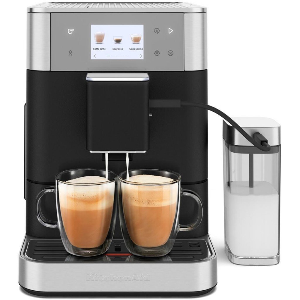 KitchenAid KF7 5KES8557EBK Tam Otomatik Espresso Makinesi – Cast İron Black