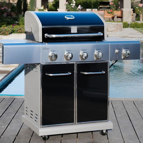 Kenmore PG-40409S0LB Gazlı 4 Ocaklı Barbekü - İnox