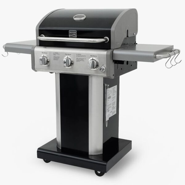 Kenmore PG-4030400LN-BK Gazlı 3 Ocaklı Barbekü - İnox