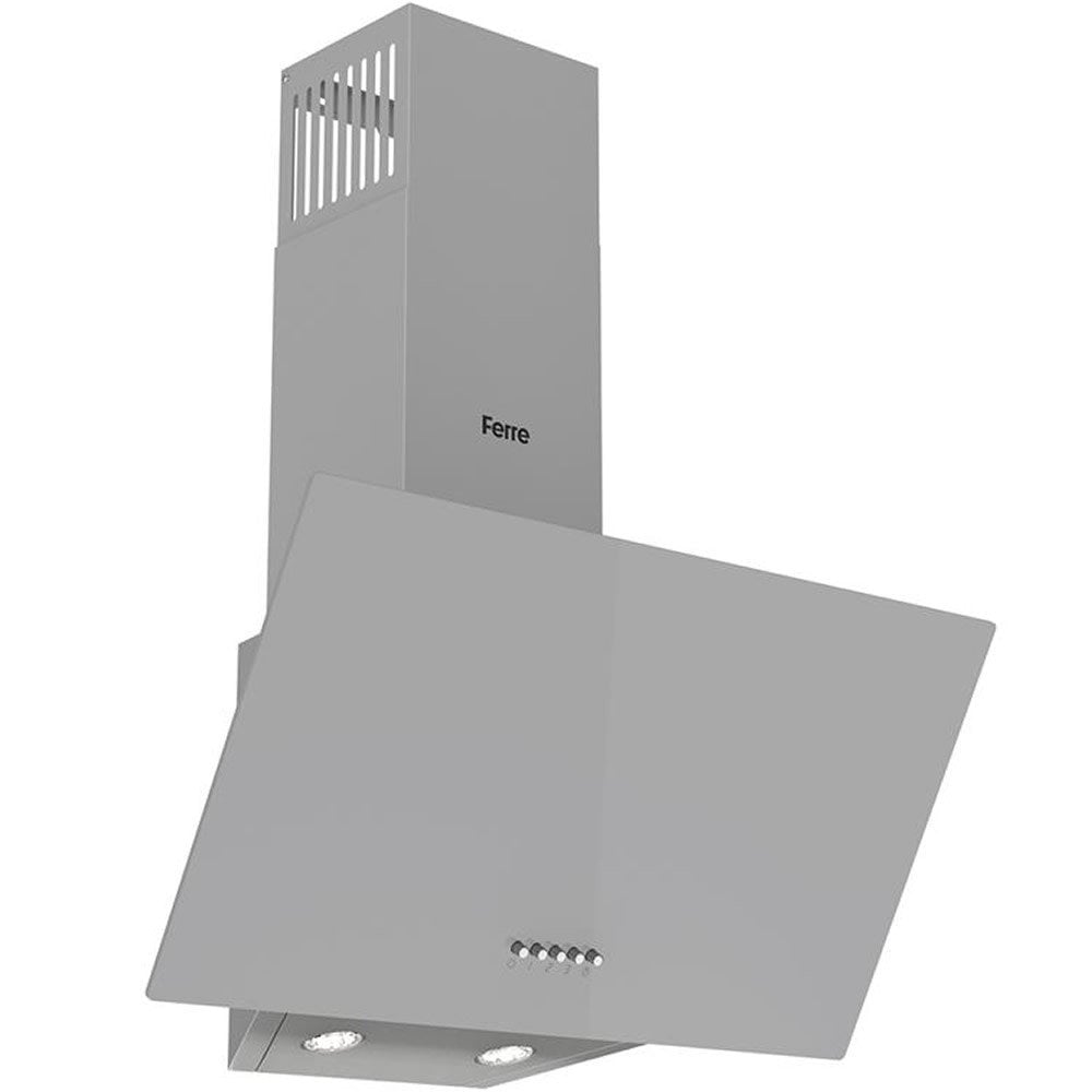 Ferre XE61MDV - SS208 - D088 4 Prog. Mekanik Statik XL 78 Litre Ankastre Set - Gri