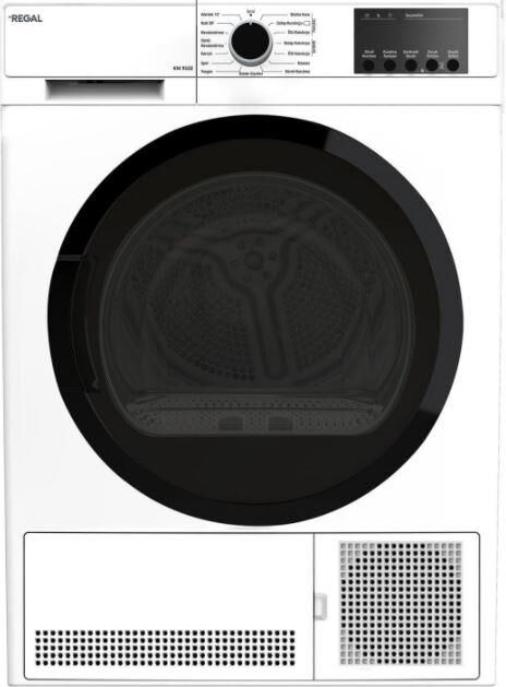 Regal KM 9102 B Enerji 9 kg Çamaşır Kurutma Makinesi