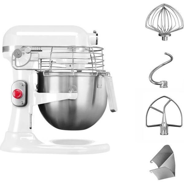 KitchenAid 5KSM7990XEWH 6.9 Litre Profesyonel Stand Mikser