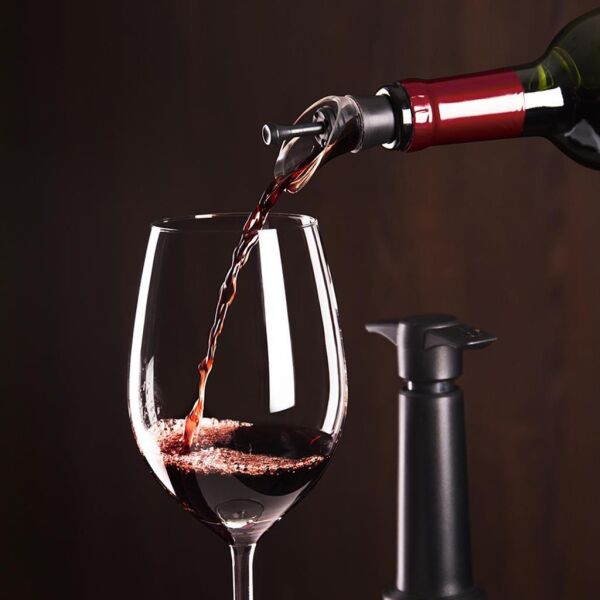 Vacu Vin 6824606 (1 Pompa, 1 Şarap Dökücü) Şarap Vakum Seti