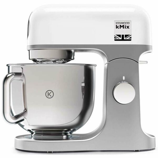 Kenwood KMX750WH kMix 1000W 5 Litre Stand Mikser - Silver / Beyaz