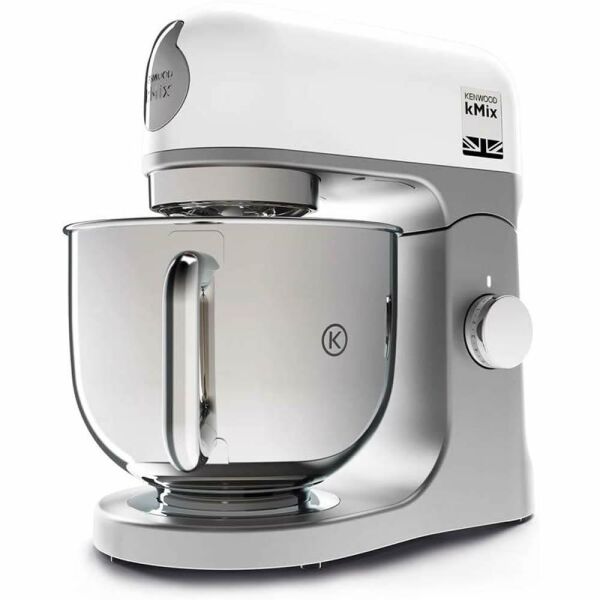 Kenwood KMX750WH kMix 1000W 5 Litre Stand Mikser - Silver / Beyaz