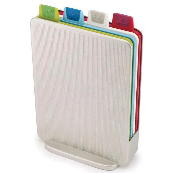 Joseph Joseph 60097 Index Mini Kesme Tahtası Seti - Gümüş