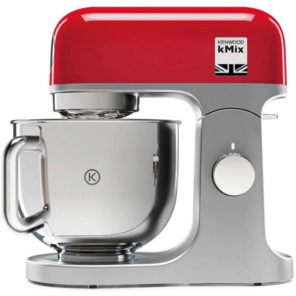 Kenwood KMX750RD kMix 1000W 5 Litre Stand Mikser - Silver / Kırmızı