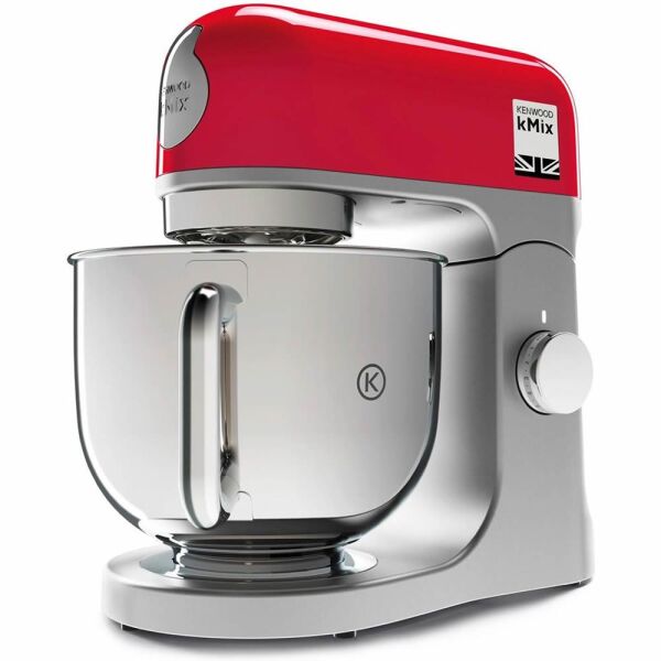 Kenwood KMX750RD kMix 1000W 5 Litre Stand Mikser - Silver / Kırmızı