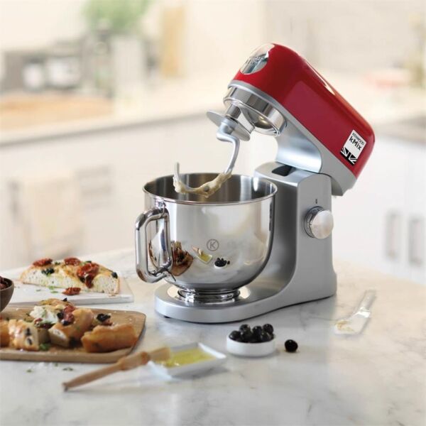 Kenwood KMX750RD kMix 1000W 5 Litre Stand Mikser - Silver / Kırmızı