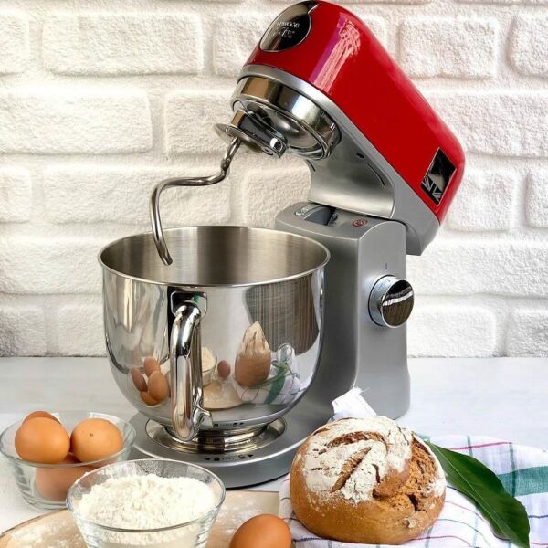 Kenwood KMX750RD kMix 1000W 5 Litre Stand Mikser - Silver / Kırmızı