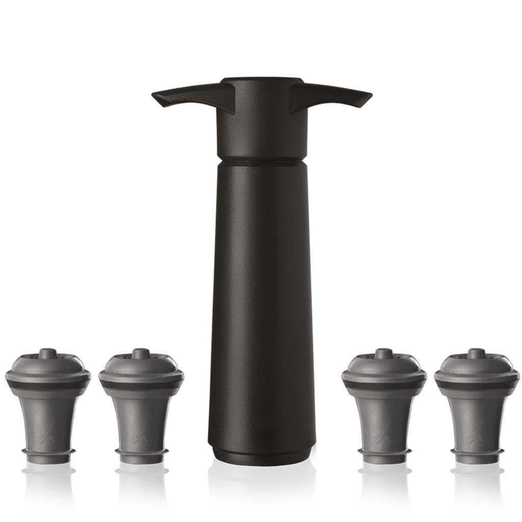 Vacu Vin 09824606 (1 Pompa, 4 Tıpa) Şarap Vakum Seti