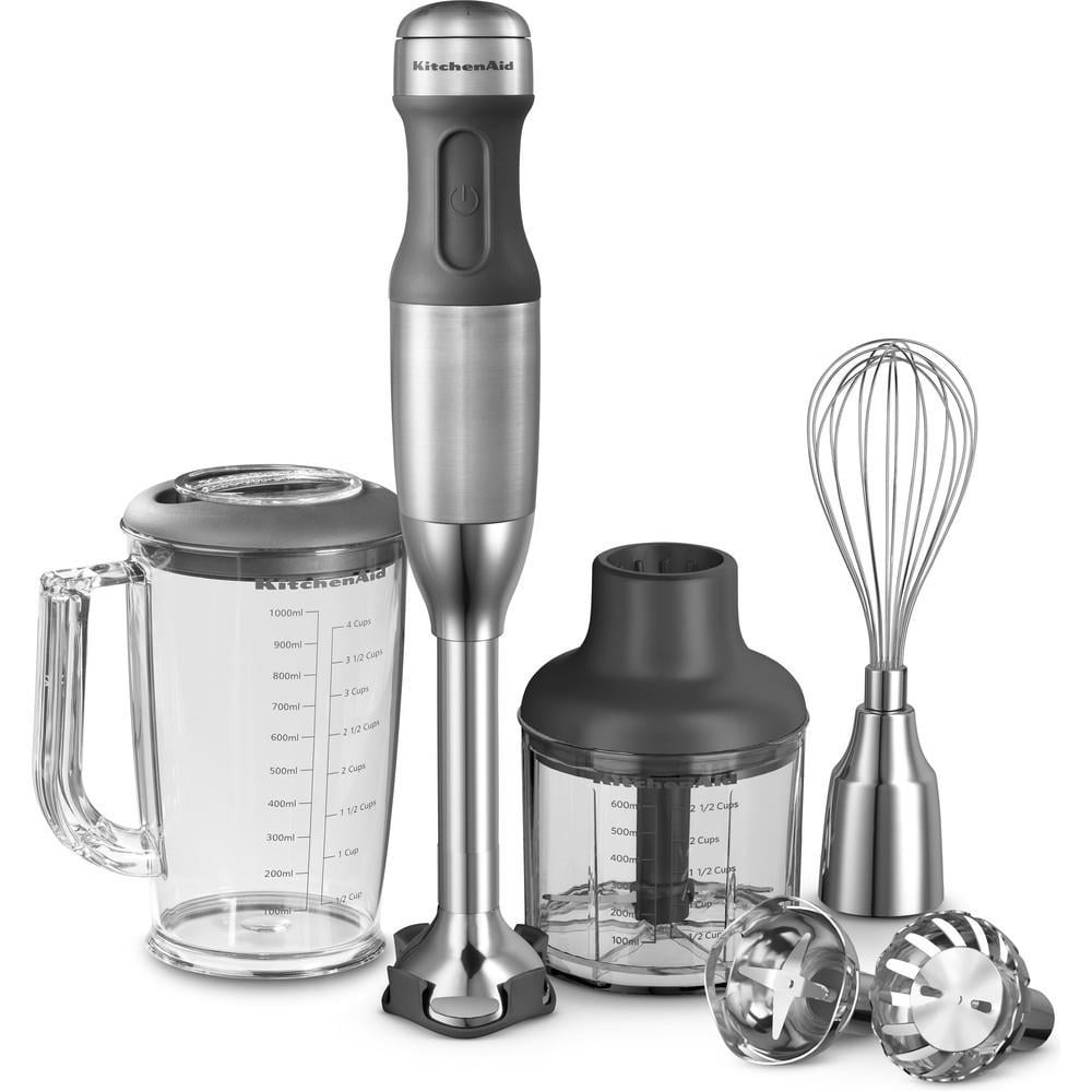 KitchenAid 5KHB2571ESX Stainless Steel 5 Hızlı El Blender Seti