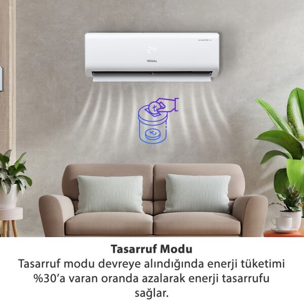 Regal Luna 12000 Btu R32 Gaz A++ Enerji İnverter Klima