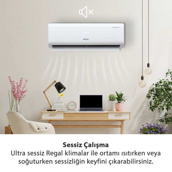 Regal Luna 12000 Btu R32 Gaz A++ Enerji İnverter Klima