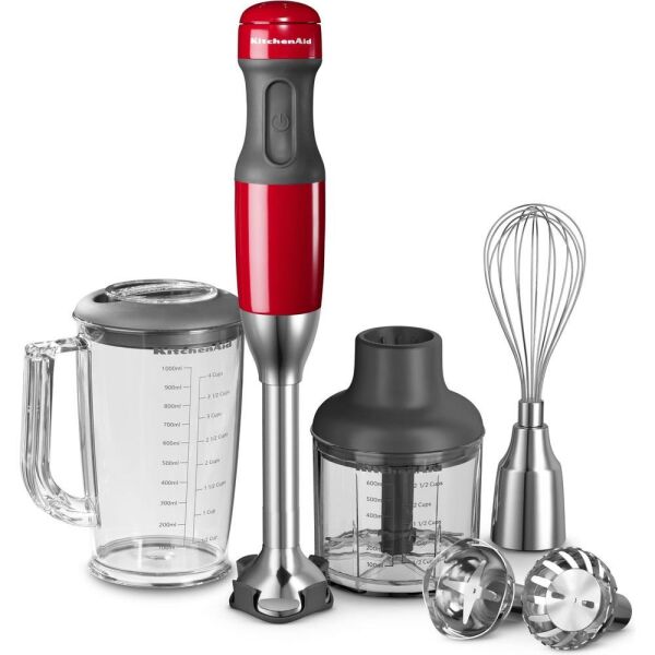 KitchenAid 5KHB2571EER Empire Red 5 Hızlı El Blender Seti-Kırmızı