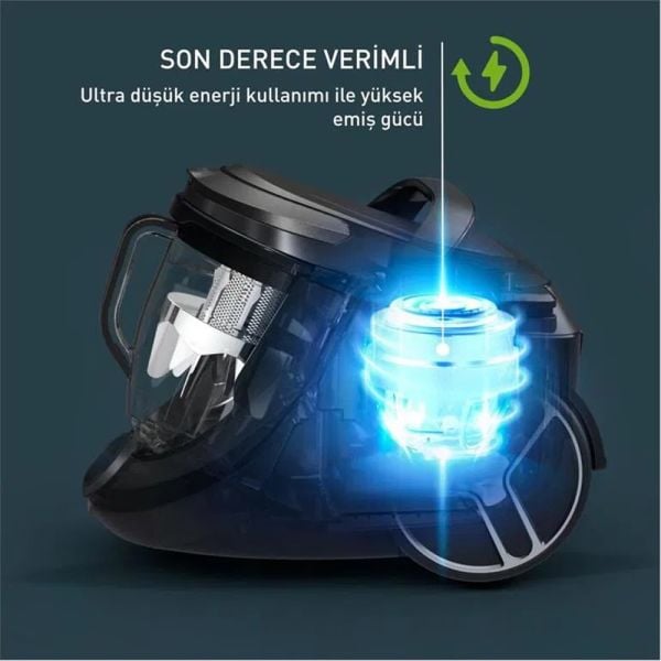 Tefal TW7976 Silence Force Cyclonic Effitech Toz Torbasız Elektrikli Süpürge