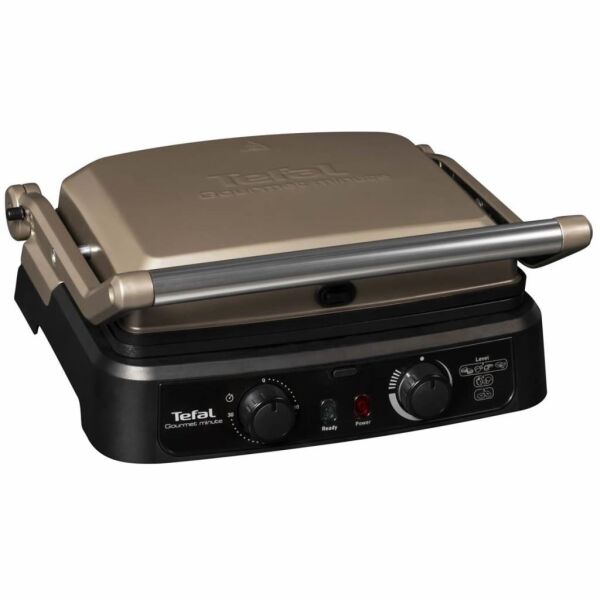 Tefal Gourmet Minute 2000W Zaman Ayarlı Tost & Izgara Makinesi - Şampanya