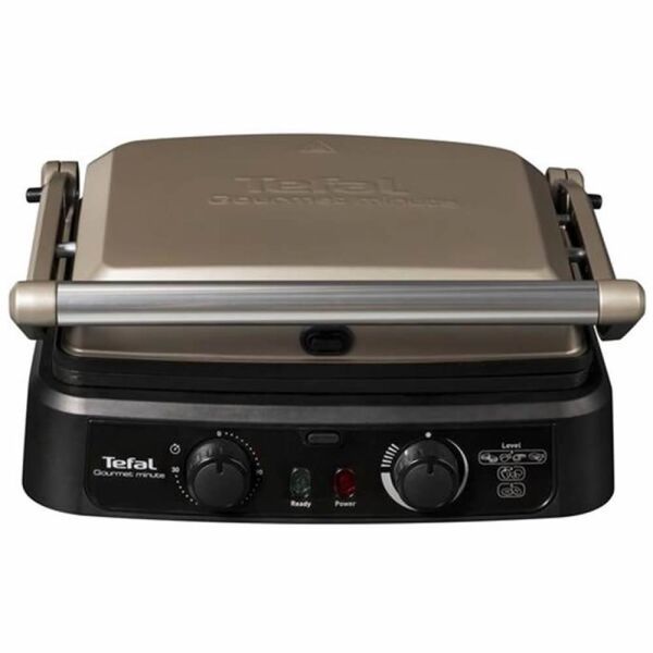 Tefal Gourmet Minute 2000W Zaman Ayarlı Tost & Izgara Makinesi - Şampanya