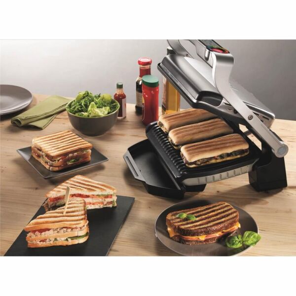 Tefal OptiGrill Plus 2000W Akıllı Tost ve Izgara Makinesi