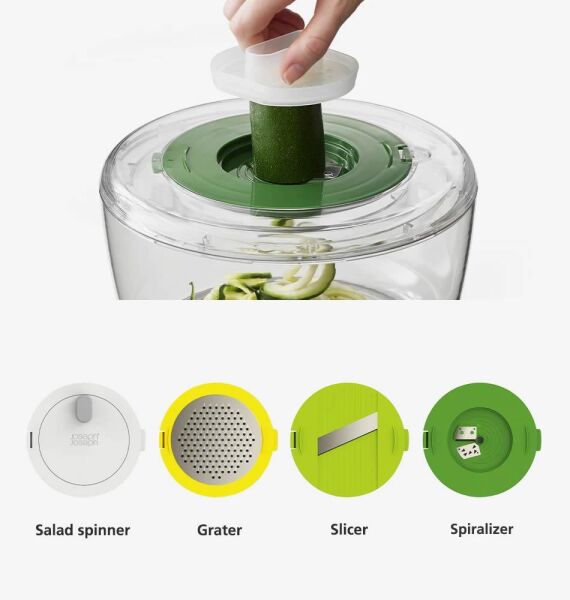 Joseph Joseph 20154 Multi-Prep 4 Parça Salata Hazırlama Seti