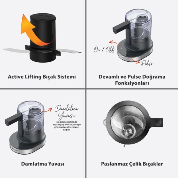 Dexart MC-4423 FlyBlade Active Lifting Doğrayıcı