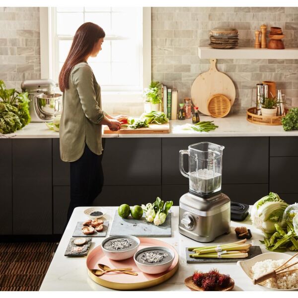 KitchenAid K400 Artisan 5KSB4026EMS Medallion Silver Blender