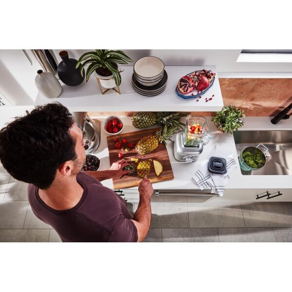 KitchenAid K400 Artisan 5KSB4026EMS Medallion Silver Blender