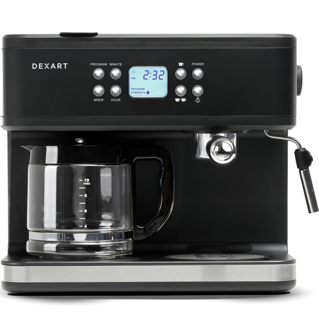 Dexart DX-1341 Home Barista 3-in-1 Filtre Kahve & Espresso Makinesi
