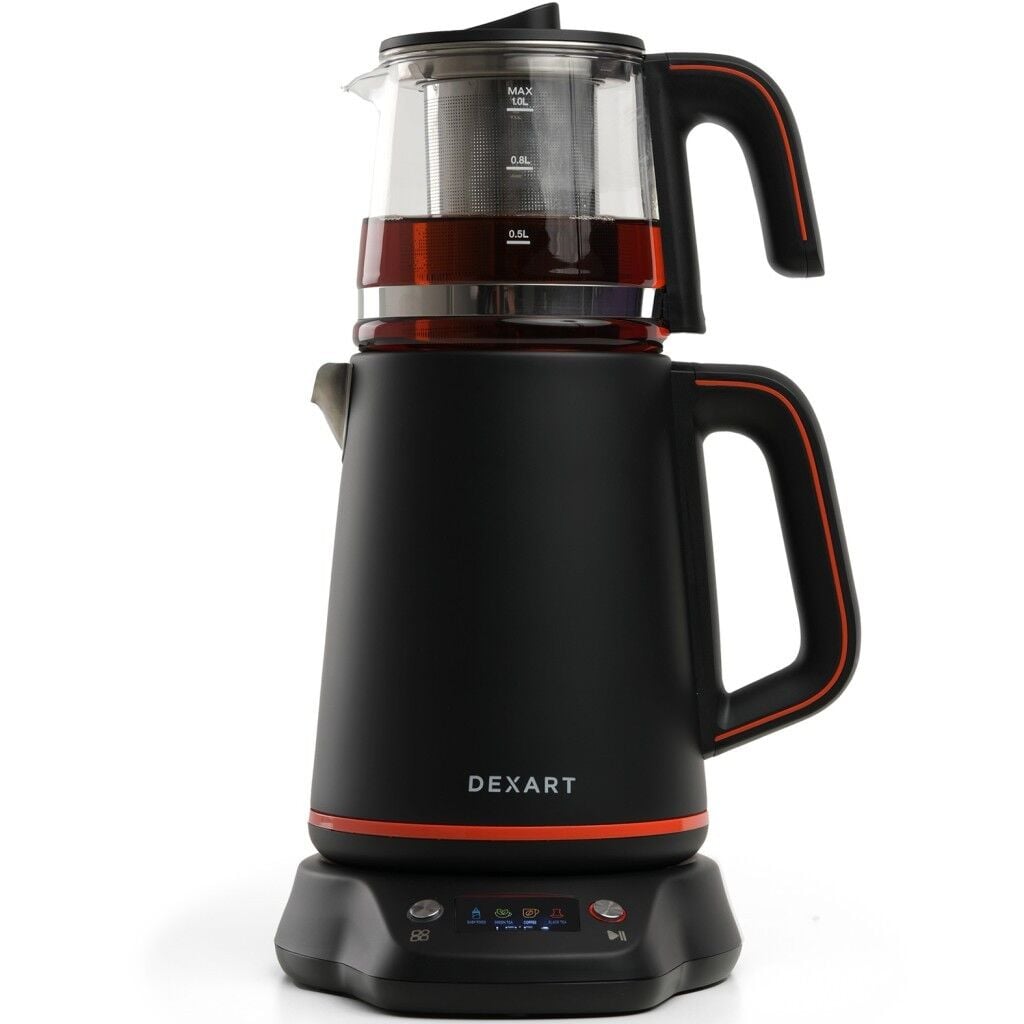 Dexart DX-1321-BL PerfectTea Dijital Çay Makinesi – Siyah