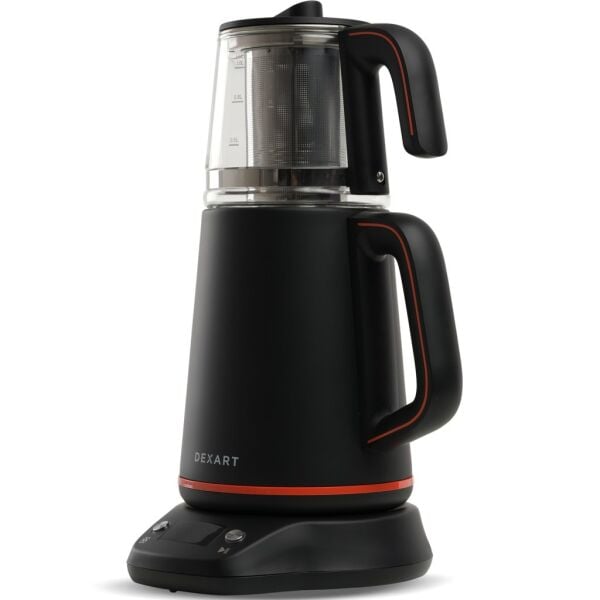 Dexart DX-1321-BL PerfectTea Dijital Çay Makinesi – Siyah