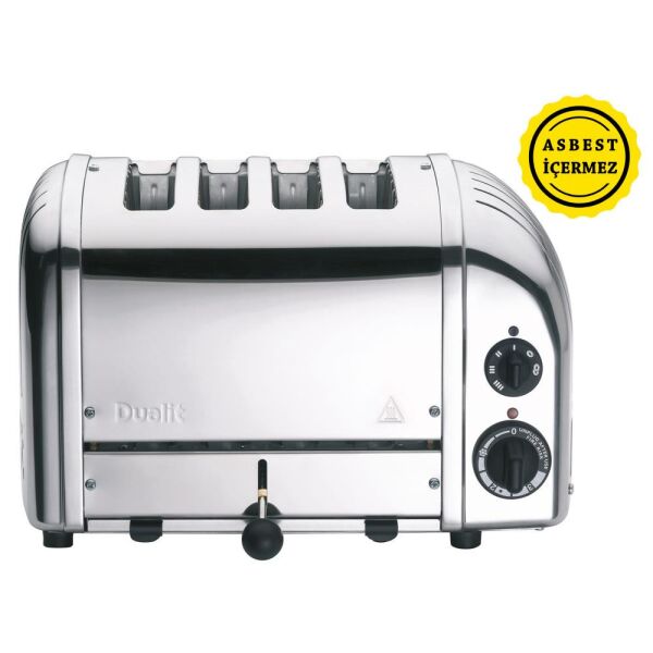 Dualit 47030 Classic 4 Hazneli Ekmek Kızartma Makinesi - İnox