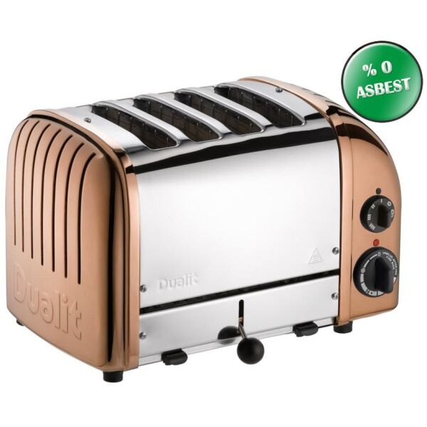 Dualit 47390 Classic 4 Hazneli Ekmek Kızartma Makinesi - Bakır