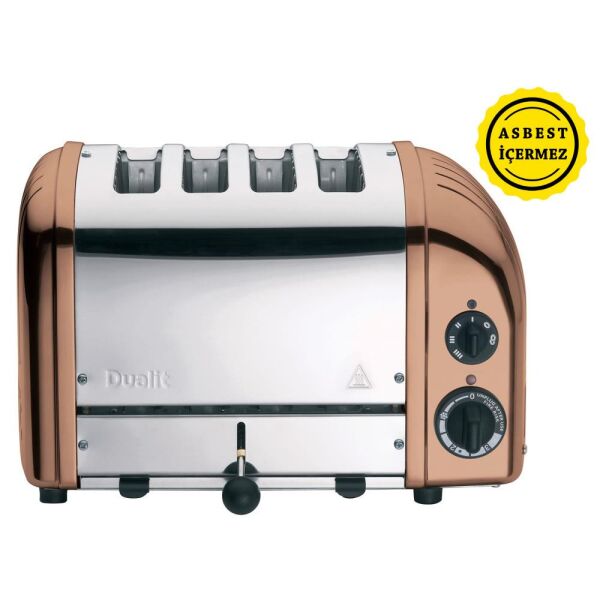 Dualit 47390 Classic 4 Hazneli Ekmek Kızartma Makinesi - Bakır