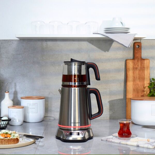 Dexart DX-1321-S PerfectTea Dijital Çay Makinesi – İnox