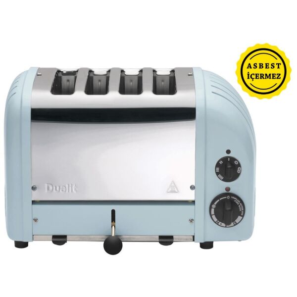 Dualit 47036 Classic 4 Hazneli Ekmek Kızartma Makinesi-Buzul Mavi