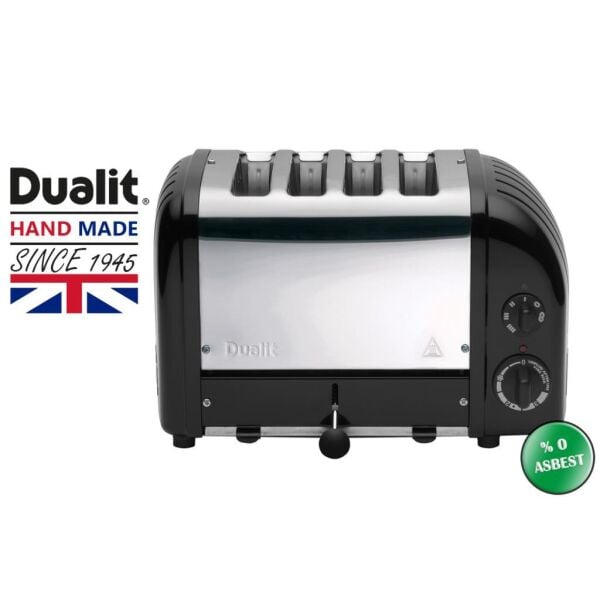 Dualit 47035 Classic 4 Hazneli Ekmek Kızartma Makinesi - Siyah