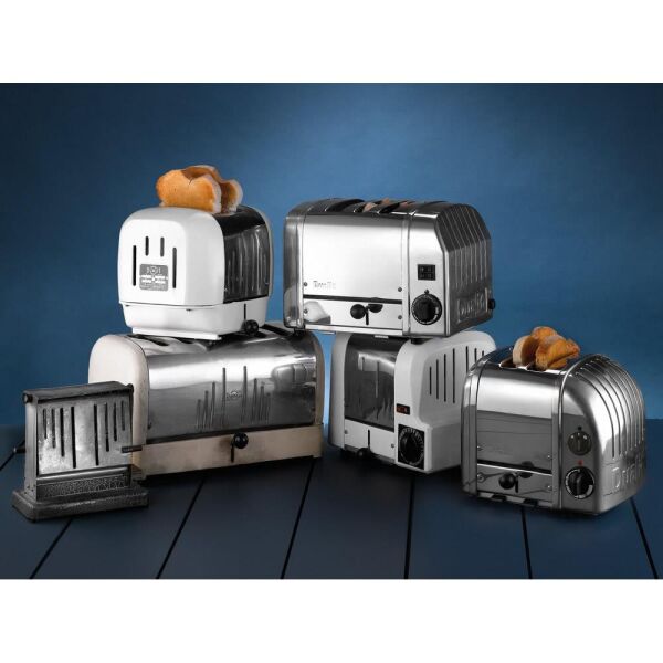 Dualit 27030 Classic 2 Hazneli Ekmek Kızartma Makinesi - İnox