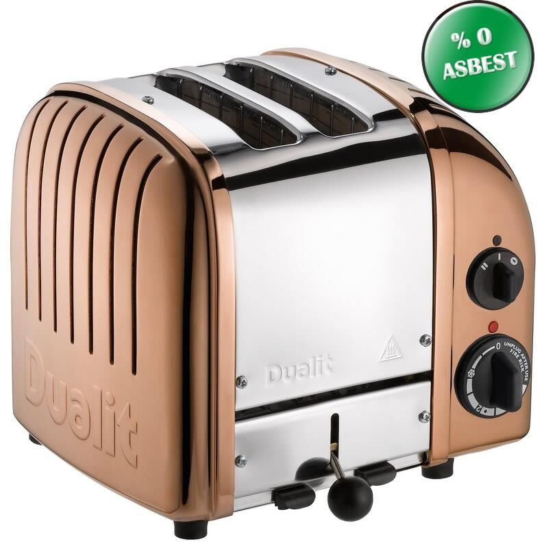 Dualit 27390 Classic 2 Hazneli Ekmek Kızartma Makinesi - Bakır
