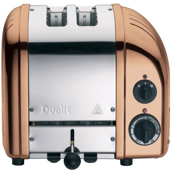 Dualit 27390 Classic 2 Hazneli Ekmek Kızartma Makinesi - Bakır