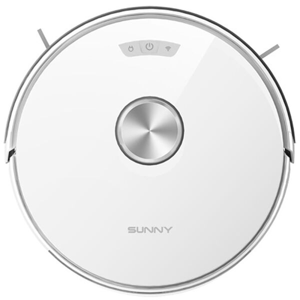 Sunny Hero Extra Mop Fonksiyonlu Akıllı Robot Süpürge - Beyaz