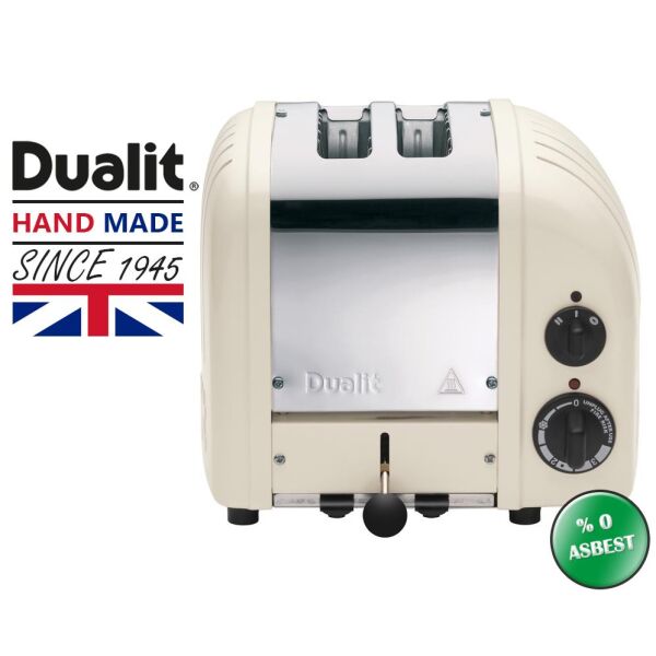 Dualit 27045 Classic 2 Hazneli Ekmek Kızartma Makinesi - Kanvas