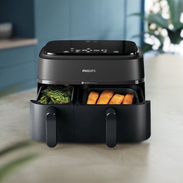 Philips NA350/00 Çift Hazleni 3000 Serisi 9 Litre Airfryer Fritöz