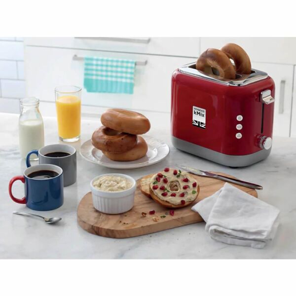 Kenwood TCX751RD kMix Ekmek Kızartma Makinesi - Kırmızı