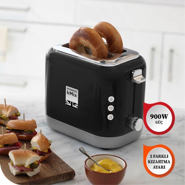 Kenwood TCX751BK kMix Ekmek Kızartma Makinesi - Siyah