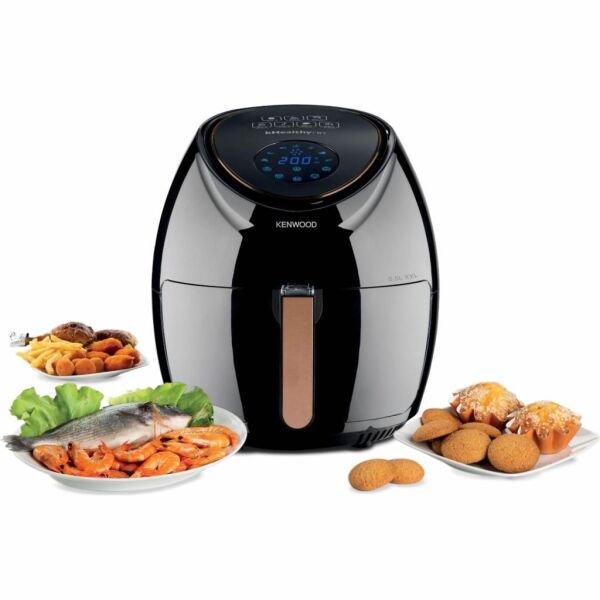 Kenwood HFP50.000BK Air Fryer XXL 5.5 Litre Fritöz