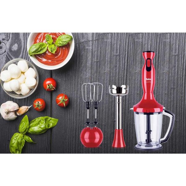 Fakir Lucina 1000 W Blender Seti (Kırmızı)