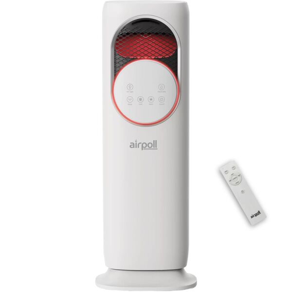 Airpoll HF01 Uzaktan Kumandalı Sıcak & Soğuk Su ve Buz Hazneli Dikey Vantilatör