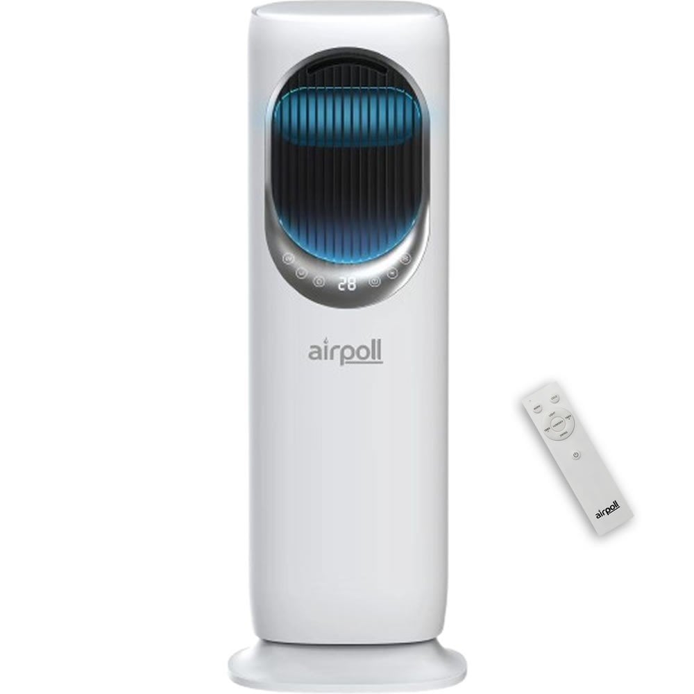 Airpoll HF02 Uzaktan Kumandalı Sıcak & Soğuk Su ve Buz Hazneli Dikey Vantilatör