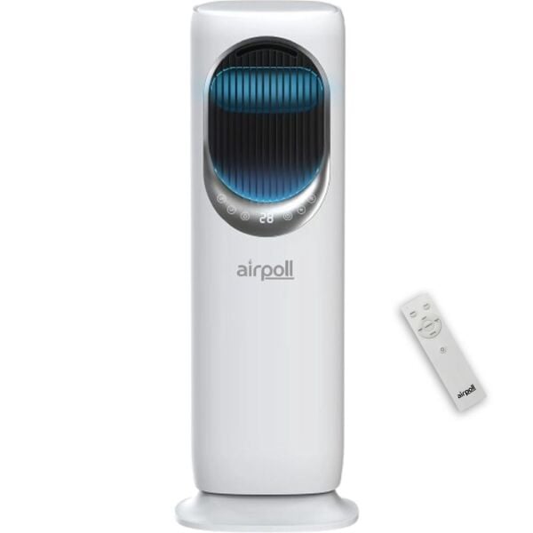 Airpoll HF02 Uzaktan Kumandalı Sıcak & Soğuk Su ve Buz Hazneli Dikey Vantilatör